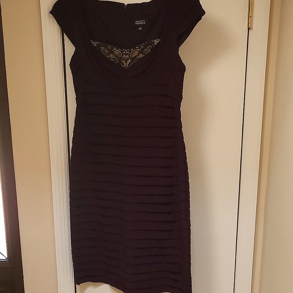 Adrianna Papell purple/plum dress